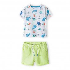Catch 4K: Aop T-Shirt And Jersey Short (1-3 Years)